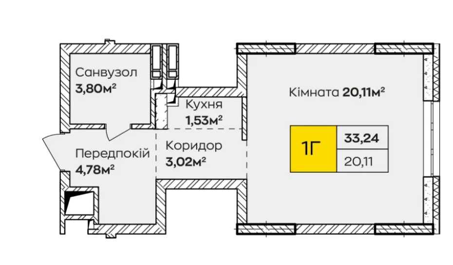 Квартира на ЖК Синергія Київ в Києві, ID 259693, фото №4