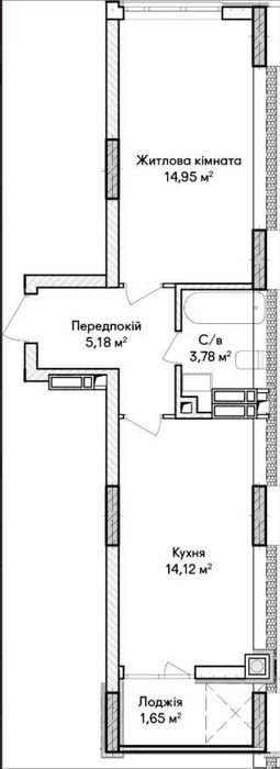 Квартира на вул. Ірпінь, 34 в Києві, ID 240285, фото №6