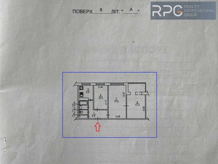 Квартира на наб. Дніпровська, 5-А в Києві, ID 211140, фото №2