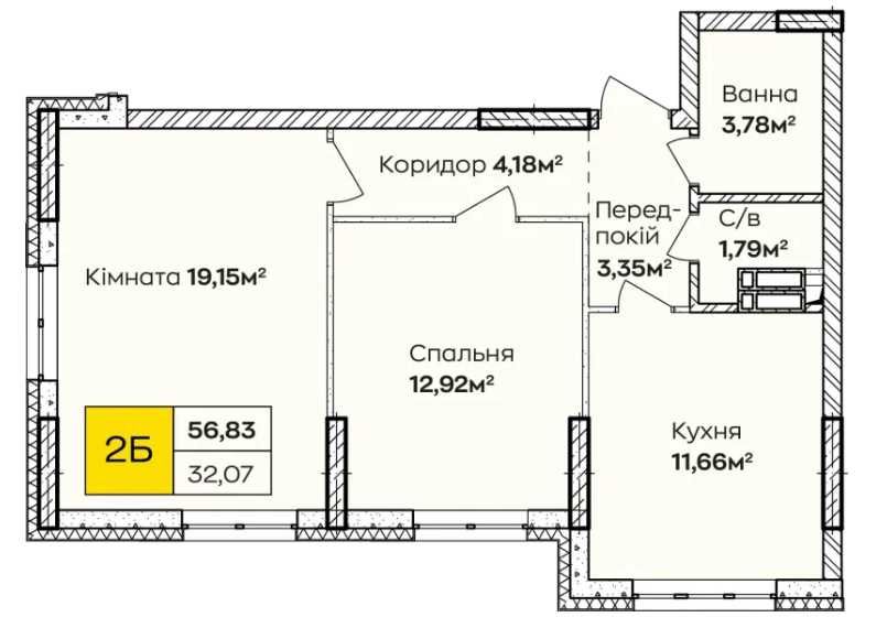 Квартира на вул. Тепловозна, 28 в Києві, ID 211393, фото №5