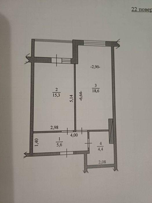 Квартира на вул. В.Симоненка, 111 в Києві, ID 305468, фото №20