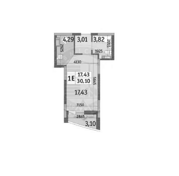 Квартира на вул. Кибальчича, 1-Г в Києві, ID 212320, фото №2