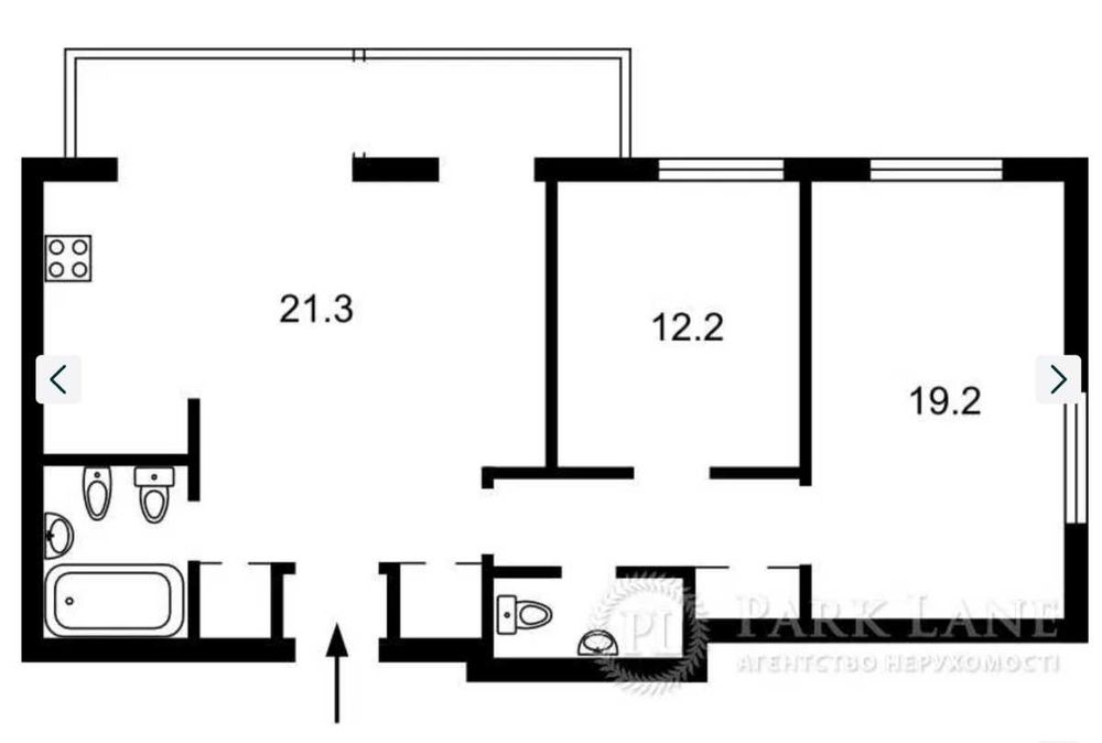 Квартира на бул. Лесі Українки, 7в в Києві, ID 212510, фото №8