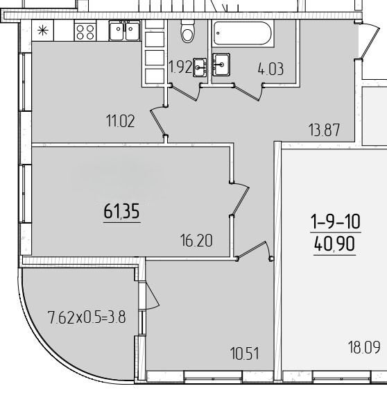 Квартира на вул. Краснова, 61 в Одесі, ID 212545, фото №7