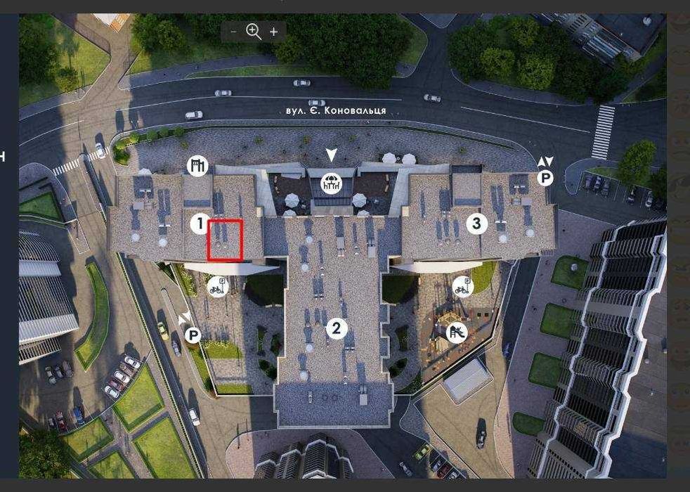 Квартира на вул. Євгена Коновальця, 30 в Києві, ID 212879, фото №1