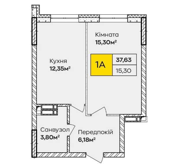 Квартира на ЖК Синергія в Києві, ID 260320, фото №4