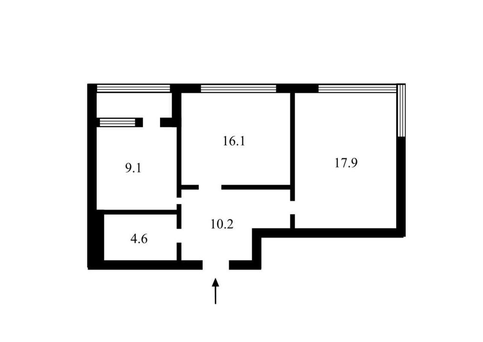 Квартира на вул. Зарічна, 1Б в Києві, ID 214092, фото №16