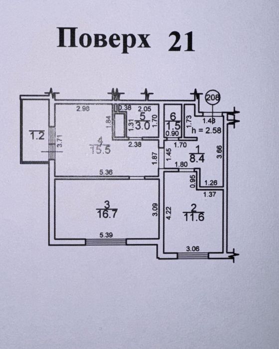 Квартира в Одеса, ID 311487, фото №5