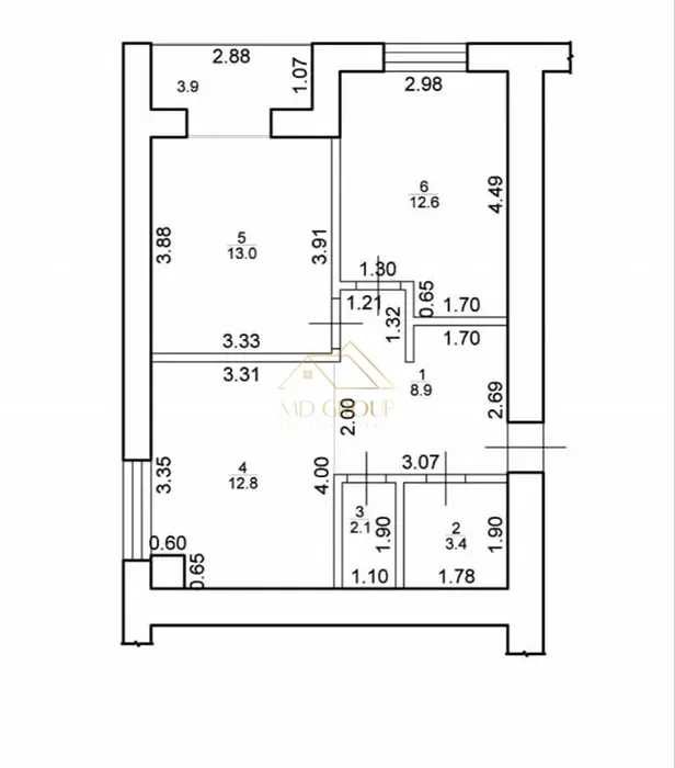Квартира на біля парку ім.Шевченка в Івано-Франківську, ID 215889, фото №12