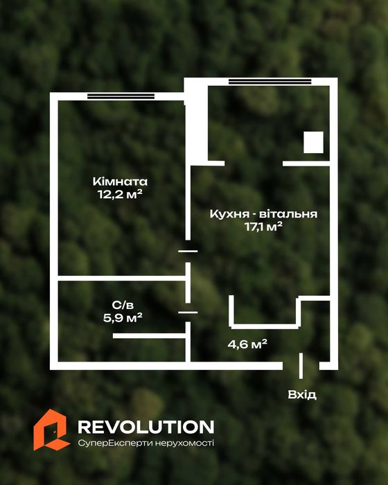Квартира на вул. Бакинська, 1-Б в Києві, ID 312670, фото №2
