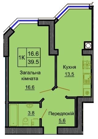Квартира на ЖК Софія Клубний в Києві, ID 241775, фото №8