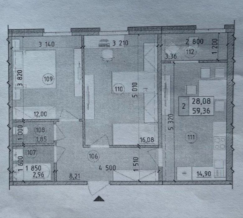 Квартира на ЖК Нова Англія в Києві, ID 218656, фото №2
