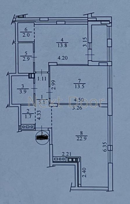 Квартира на ЖК Файна Таун в Київ, ID 242581, фото №4