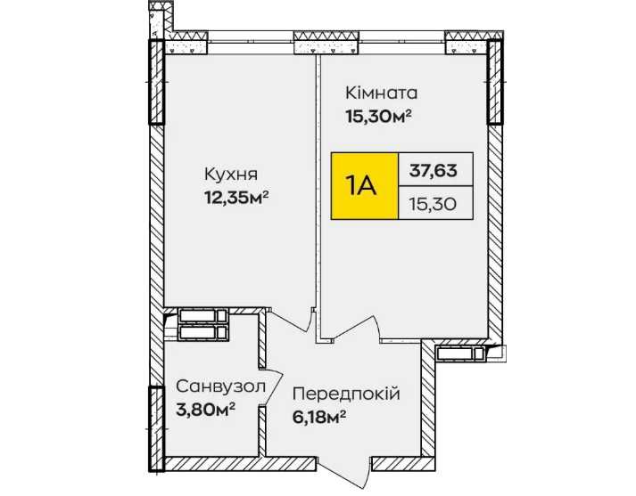 Квартира на ЖК Синергія в Києві, ID 259826, фото №4