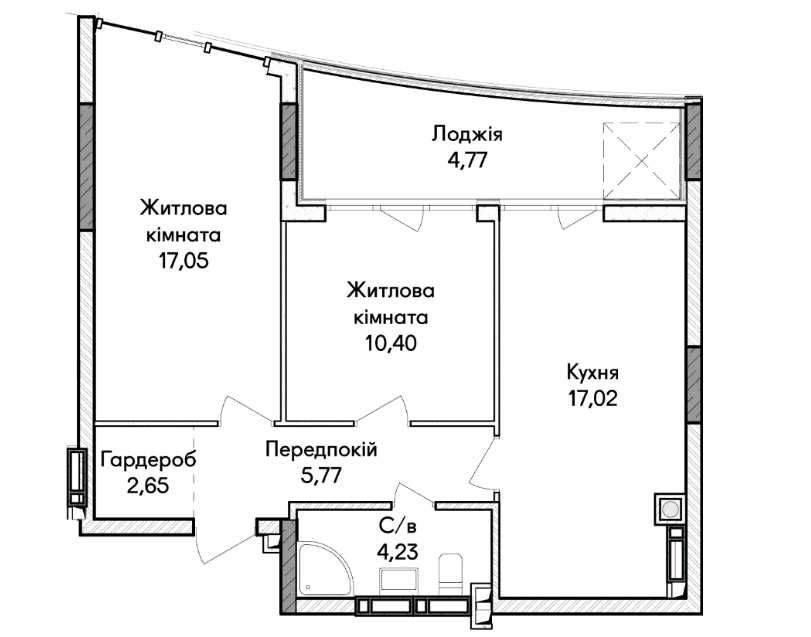 Квартира на вул. Ірпінь, 42 в Києві, ID 247224, фото №5