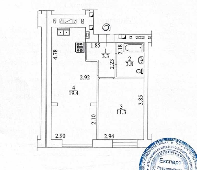 Квартира на ЖК "Баскервіль" в Києві, ID 245466, фото №11