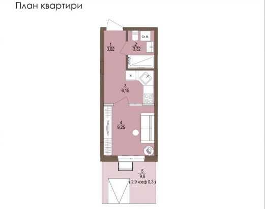 Квартира на вул. Петрівський Квартал в Київ, ID 312870, фото №4