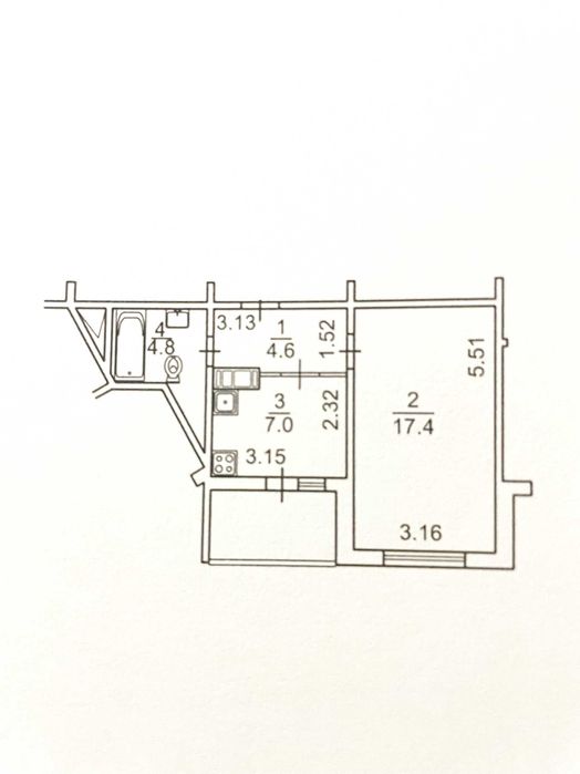 Квартира на вул. Милославська, 2 в Київ, ID 253194, фото №5
