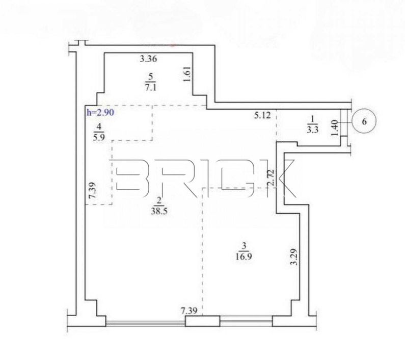Квартира на вул. Саперне Поле, 5А в Києві, ID 251792, фото №9
