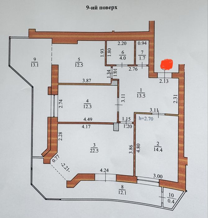 Квартира на ЖК Яровиця в Луцьку, ID 252822, фото №8