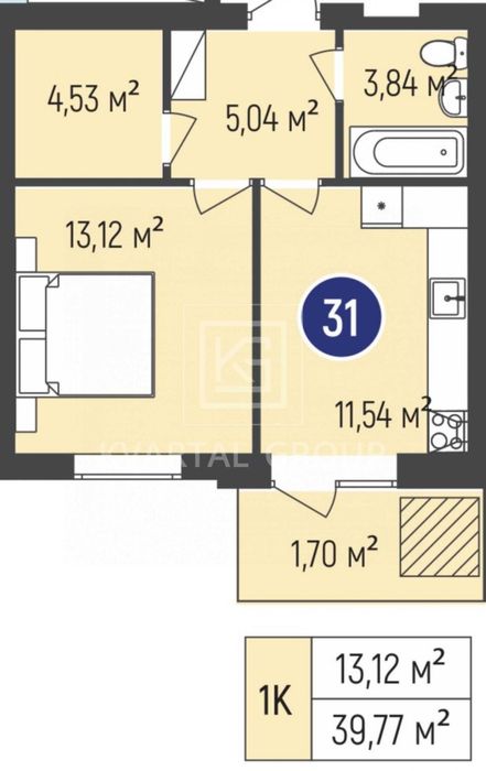 Квартира на ЖК Бургундія 3 в Київ, ID 256280, фото №3