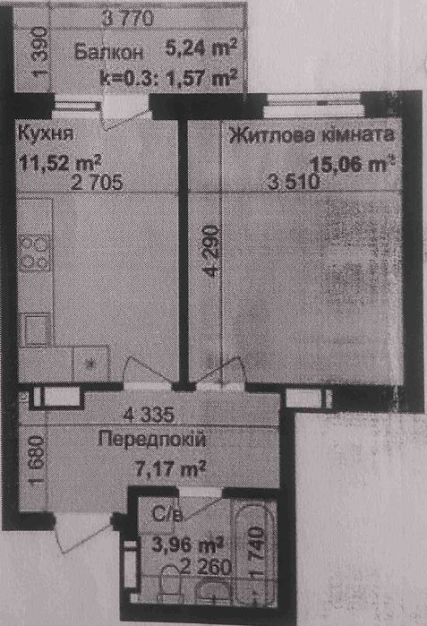 Квартира на ЖК Кришталеві Джерела в Києві, ID 257596, фото №2