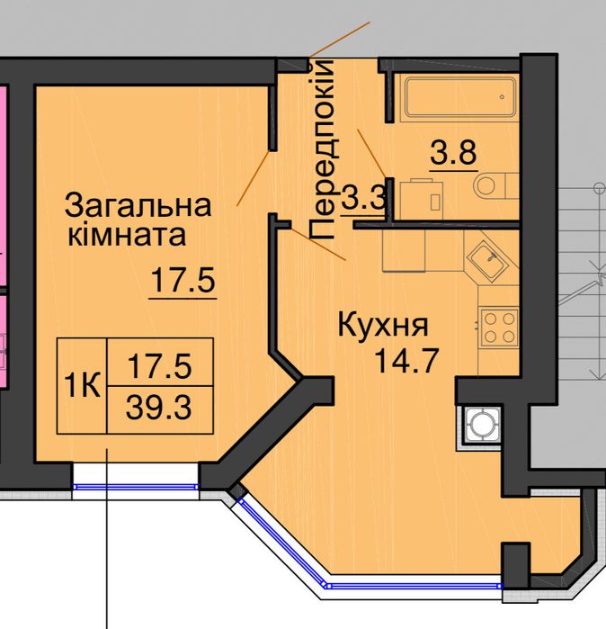 Квартира на Софія Клубний в Києві, ID 257652, фото №1