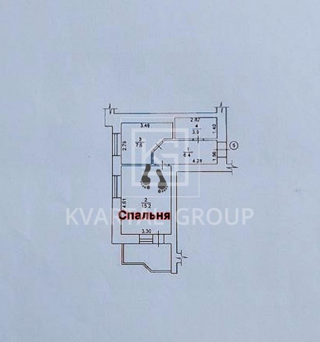 Квартира на вул. Бориса Гмирі в Києві, ID 258589, фото №4
