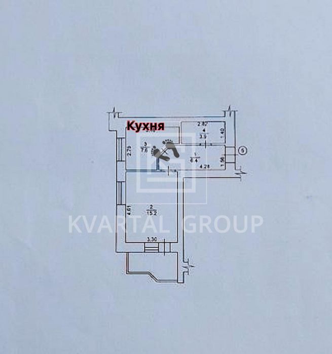 Квартира на вул. Бориса Гмирі в Києві, ID 258589, фото №9