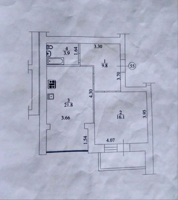 Квартира на ЖК Мюнхаузен 1 в Києві, ID 259006, фото №8
