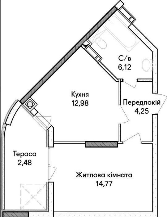 Квартира на ЖК Синергія Сіті в Києві, ID 259111, фото №5