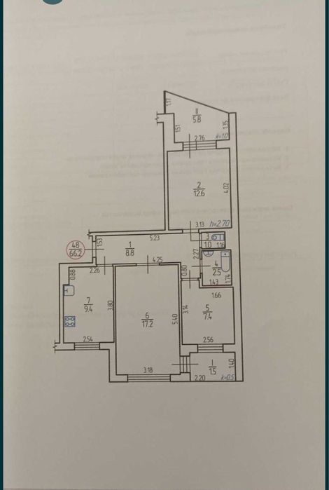 Квартира на вул. Героїв України в Кропивницький, ID 292727, фото №5