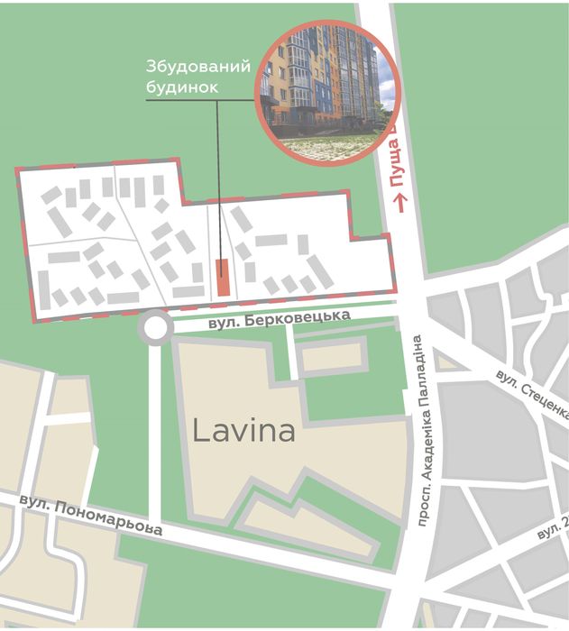 Квартира на вул. Берковецька, 6А в Києві, ID 311887, фото №11