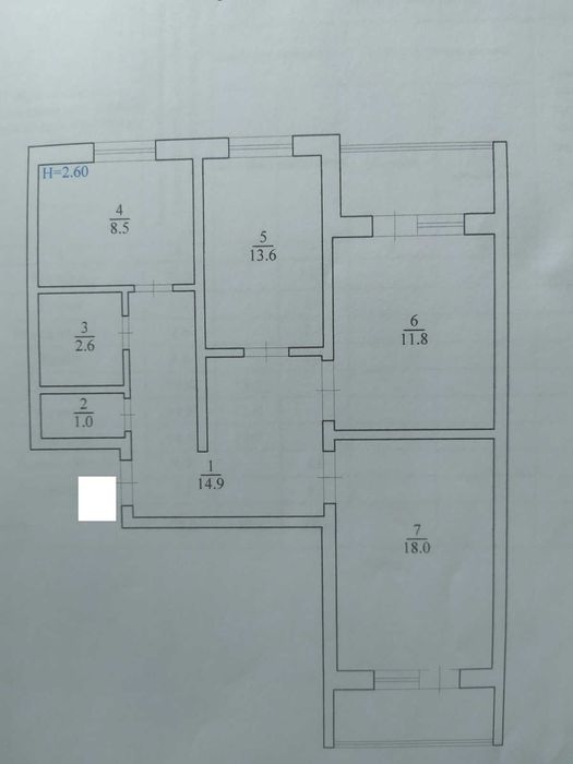 Квартира на вул. Вербицького, 28 в Києві, ID 262502, фото №11