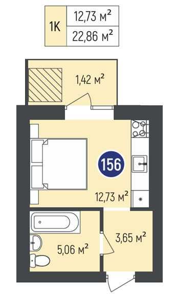 Квартира на ЖК «Бургундія 3» в Києві, ID 262518, фото №5