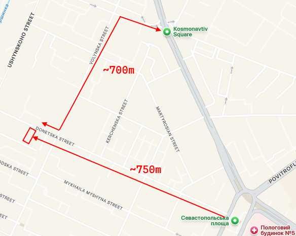 Квартира на вул. Донецька, 57 в Києві, ID 262625, фото №3