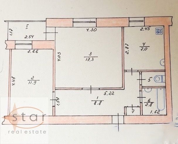 Квартира на вул. М. Небаби в Чернігові, ID 263403, фото №19