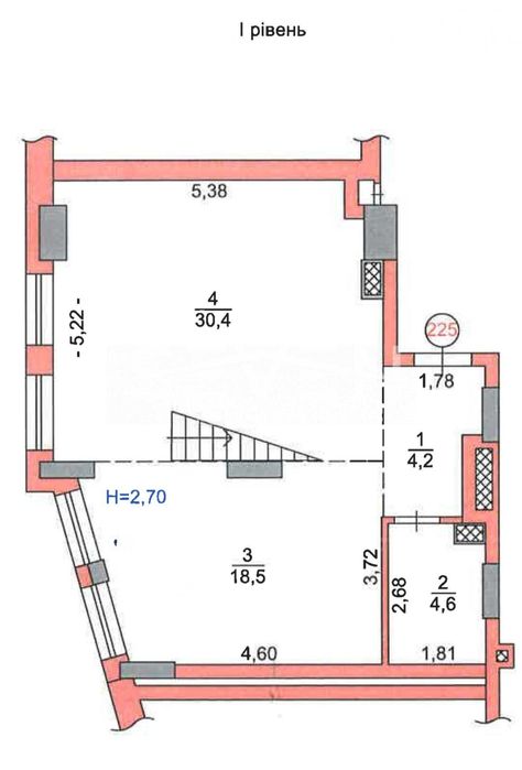 Квартира на вул. Антоновича, 74-78 в Києві, ID 263774, фото №20