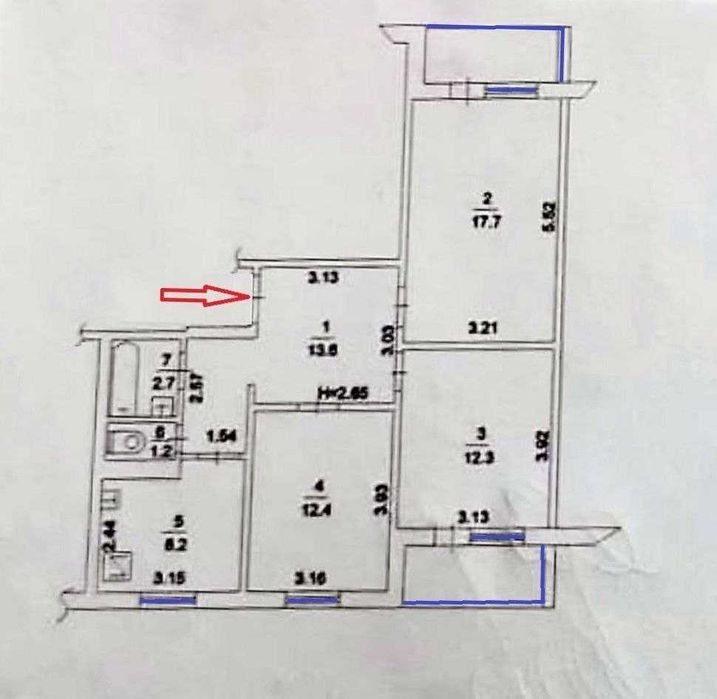 Квартира на вул. Махова (Жолудєва), 4б в Києві, ID 263891, фото №2