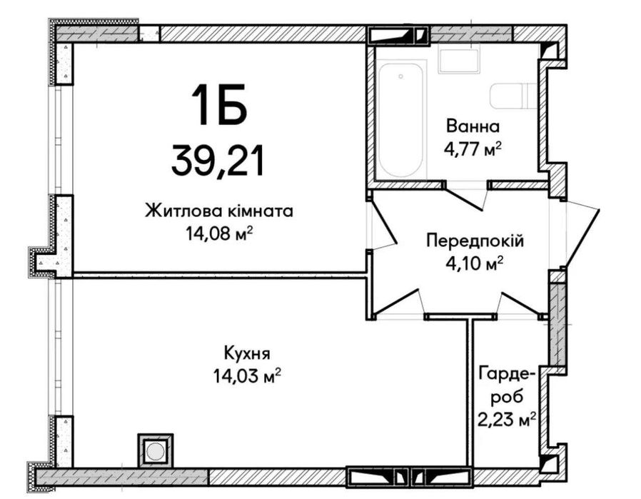 Квартира на ЖК «Синергія Сіті» в Києві, ID 264192, фото №1