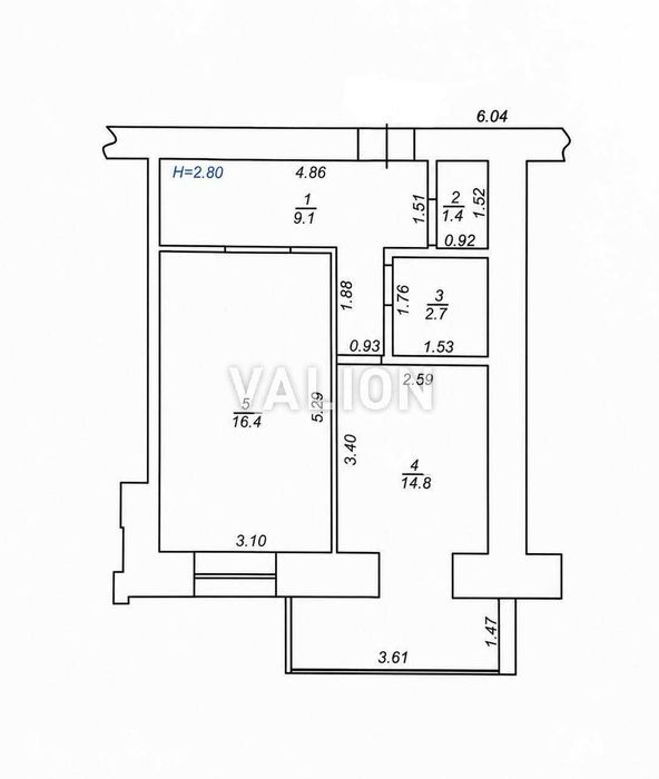 Квартира на ЖК Євромісто в Києві, ID 309143, фото №10