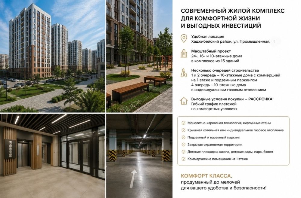 Квартира на Хаджибейський район в Одесі, ID 265374, фото №1