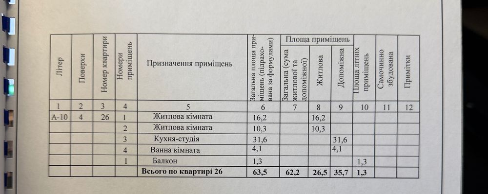 Квартира на вул. М.Грушевського, 193 в Чернігові, ID 265759, фото №13