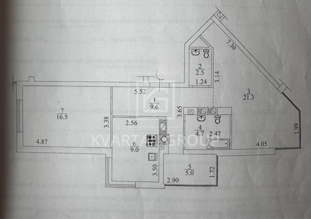 Квартира на ЖК На Прорізній в Києві, ID 307857, фото №6