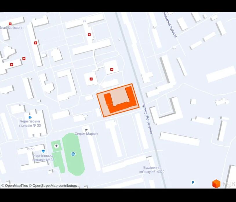 Квартира на вул. Волковича, 21А в Чернігові, ID 265997, фото №1