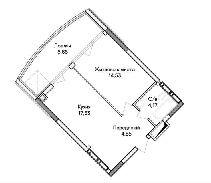 Квартира на ЖК Синергія Сіті в Києві, ID 266525, фото №1