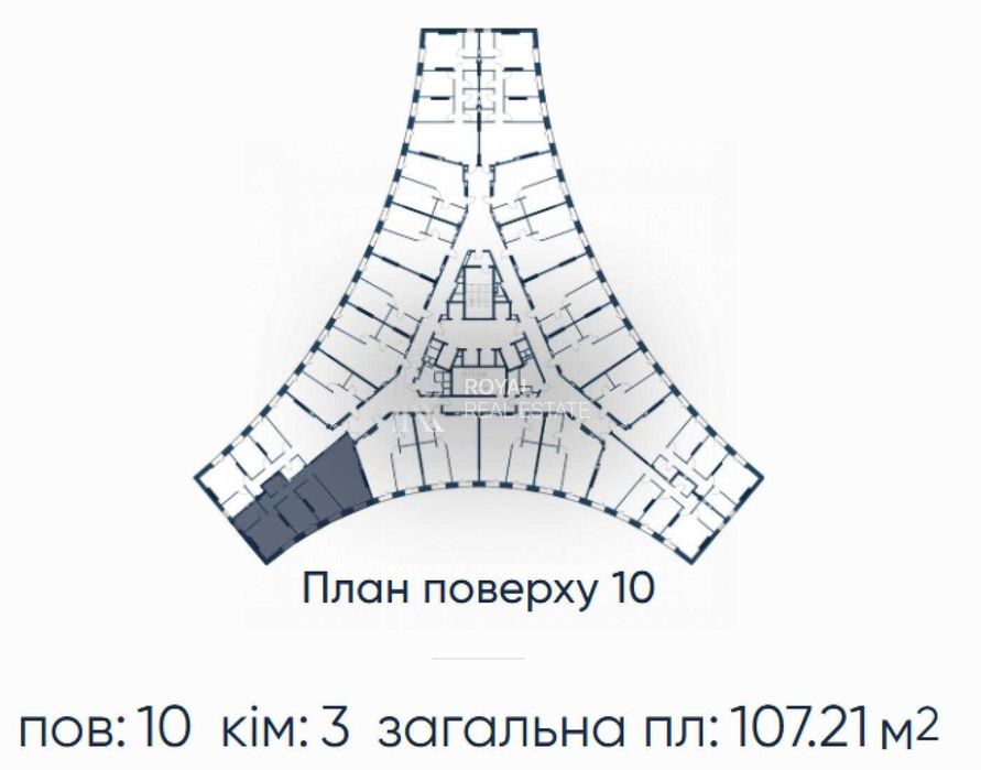 Квартира на ЖК BEREG Residence в Києві, ID 267334, фото №4