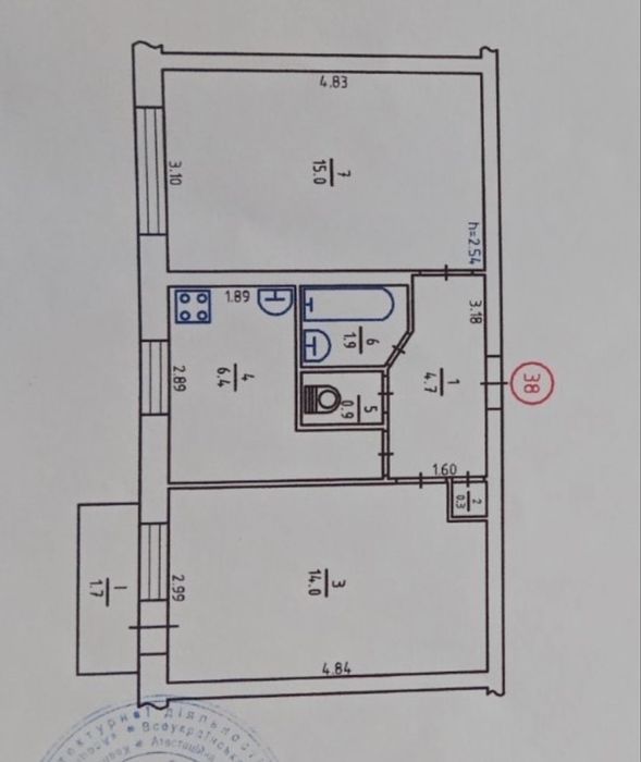 Квартира на вул. Корольова, 1/2 в Києві, ID 346786, фото №9