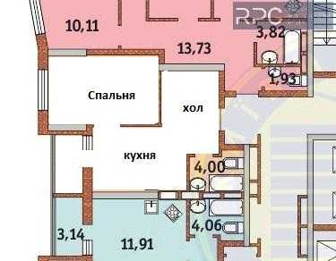 Квартира на вул. Кадетський Гай, 8 в Києві, ID 267793, фото №2
