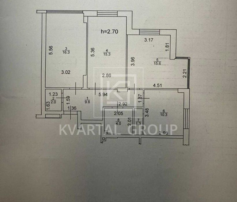Квартира на ЖК Центральний 2 в Києві, ID 268039, фото №2